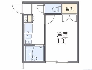 レオパレスファナーリの物件間取画像